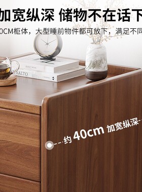 Bedside Cabinet Bedroom storage Low Table Small Nightstand