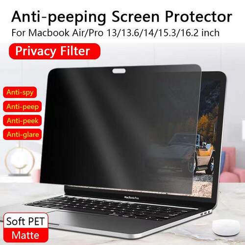 Anti-peeping Screen Protector For Macbook Air 13 13.6 15 M1