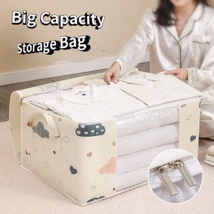 Quilt Clothes Storage Bag Big Capacity Duvet Blanket Sorting
