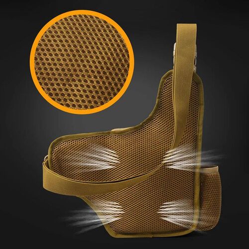 Camping Climbing Bag Chest Pouch For Men Cycling Hiking Trav