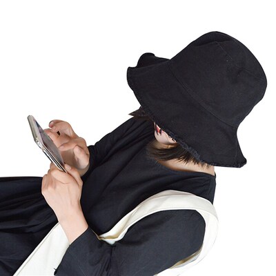 2021 Foldable Women Bucket Hats Summer Panama Cap Beach Sun