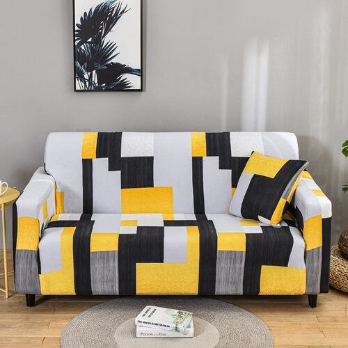new style printed L shape sofa vers for living room sofa pro