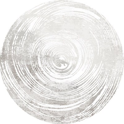 Round Fluffy Area Rug for Bedroom Soft Shaggy Carpet Circle