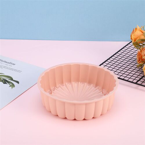 Silicone Sunflower Cake Mold Home Baking Tool Foldable Round