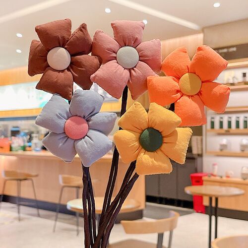 Children Girls Cute Cartoon Flower Bow Magic Hair Bands Girl