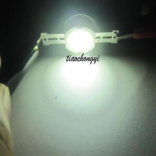 2pcs Round 10W 45mil Cool white 6000-6500k LED High Power