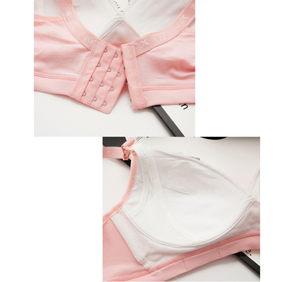 Wirefree Nursing Clothing Cotton Breastfeeding Bra for Pregn