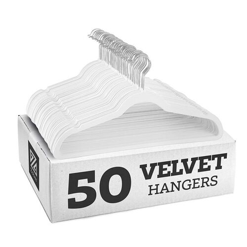 Non slip velvet clothes hanger dress Coat Hanger holder rack