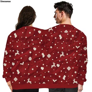 Person Autumn Sweater Women Christmas Two Ugly Men Winter