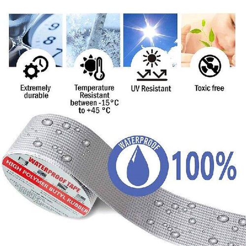 Waterproof Tape Roof Leak Sealing Strap Self Adhesive