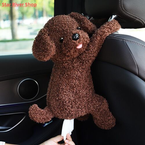 Cute Cartoon Car Tissue Box Creative Lovely Rabbit Short Plu