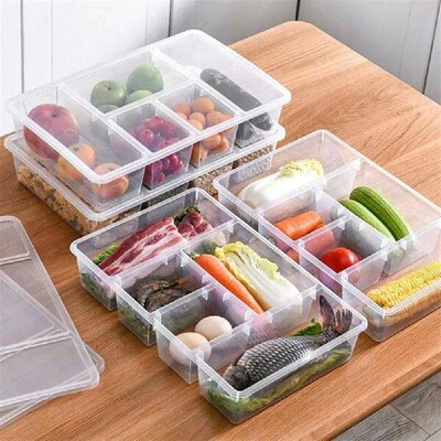 Microwave Safe Snack Box Bpa-free Lunch Container Durable