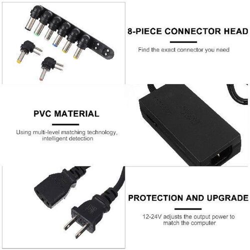 Power Adapter Note Supply for Laptop 12V-24V Multi-Port