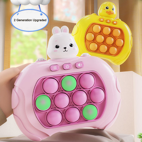Upgrade Quick Push Bubble Game Fidget Toys for Kids Adult Fu