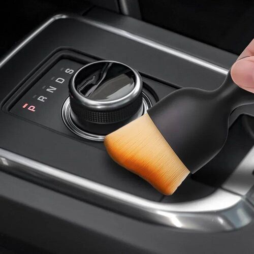 Car Vent Cleaning Soft Brush with Casing Car Interior Cleani