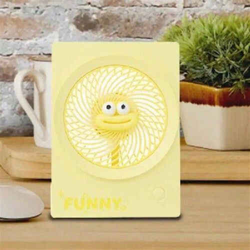 Mini Desktop Fan 3-Speed Cooling Fan Handheld Personal Fans