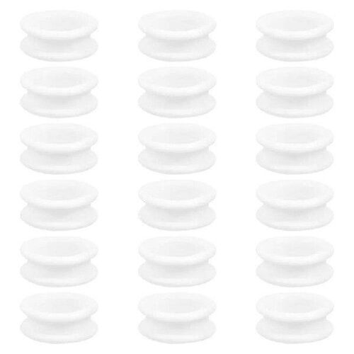 18pcs Silicone Finger Rings for Scissors Protector Non Slip