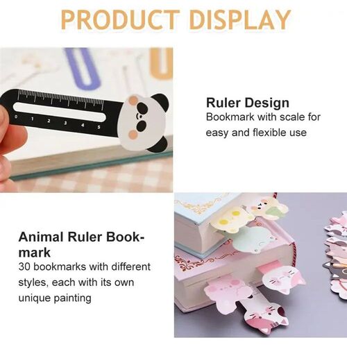 pcs Animal Funny Bookmarks with Scales Cartoon Cute