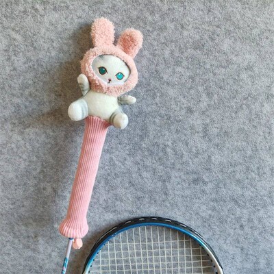 Cute Cat Badminton Racket Handle ver Cartoon Grip Protectors