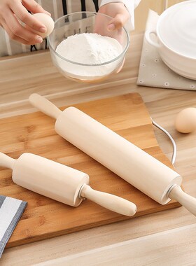 Rolling Pin Set Wood for Home Baking Dough Roller Noodle Pas