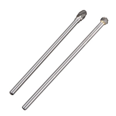 Botique-6 Pieces/Set of 6X10mm Burr Bit CNC Engraving Rotary