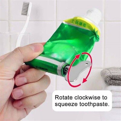 1/5pcs Stainless Steel Toothpaste Squeezer Facial Cleanser