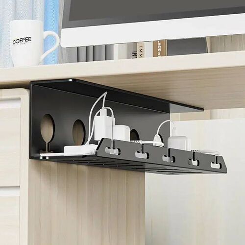 Under Desk Cable Management Metal Cable Tray Under Desk With