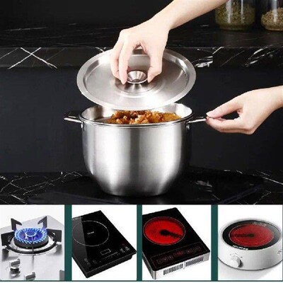New 2.8L Oil Filter Pot Large Capacity Lard Strainer