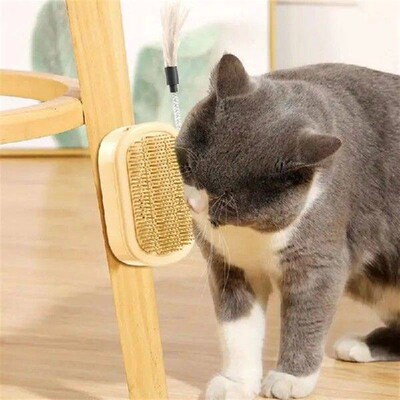 Cat Rubbing Corner Cat Face Scratchers Grooming Massage