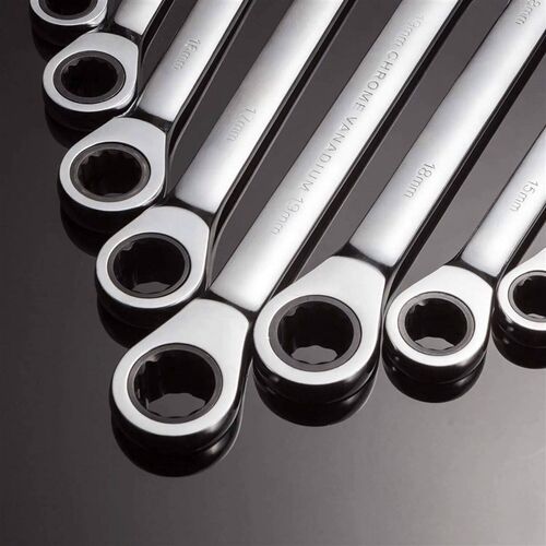 8-24mm Fix Head Ratcheting Wrench 72-Tooth Ratchet Spanner