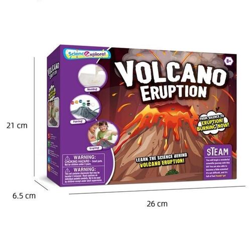 Kids Science Toys DIY Volcano experiment Kit School physics