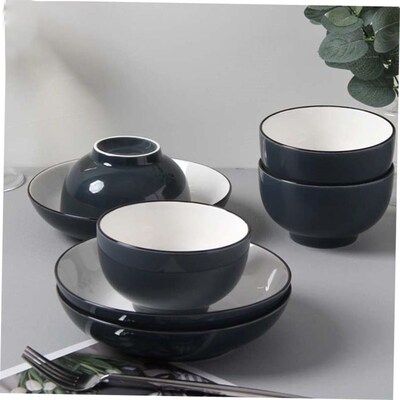 18-piece set of bowls and plates set of ceramic bowls and 1