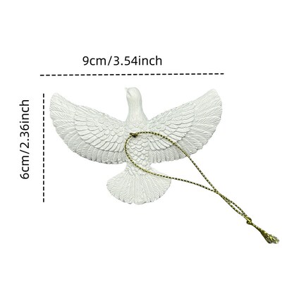 Style Friendship Doves Resin Christmas Tree Ornaments Gift