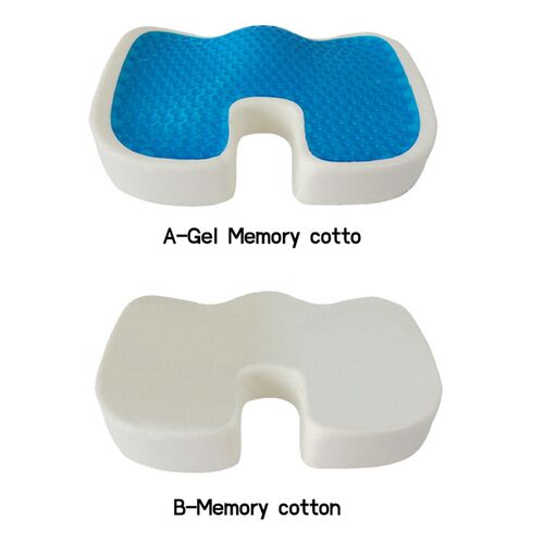 Gel Memory Foam U-shaped Seat Cushion Massage Car Office Cha