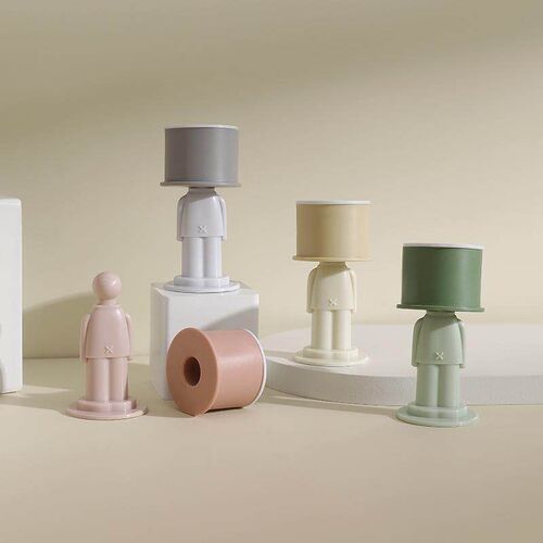Silicone Door Stopper Anti-Collision Stickers No-Drill Creat