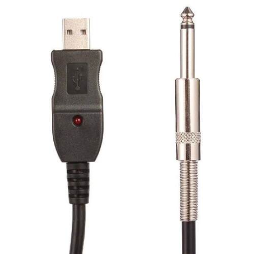 3 Meters Guitar to PC USB Recording Cable Lead Adaptor