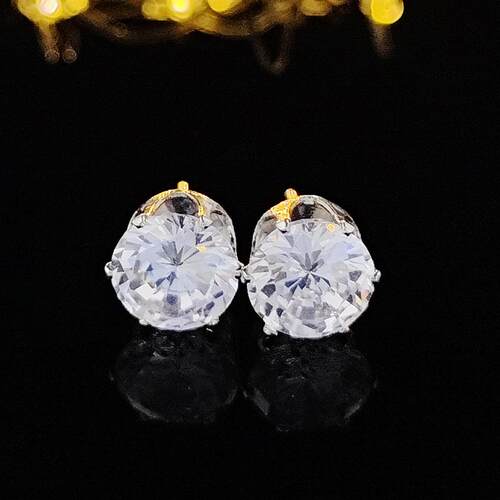 2026 New Arrival Fashion Luxury silver color korean Pink CZ