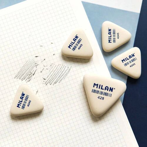 1pcs Sketch Drawing Erasing Cute Students Eraser Triangle Ru