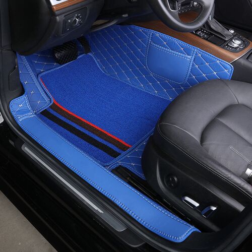 Custom Fit Car Floor Mat Double Layers Only 1 seat One Front