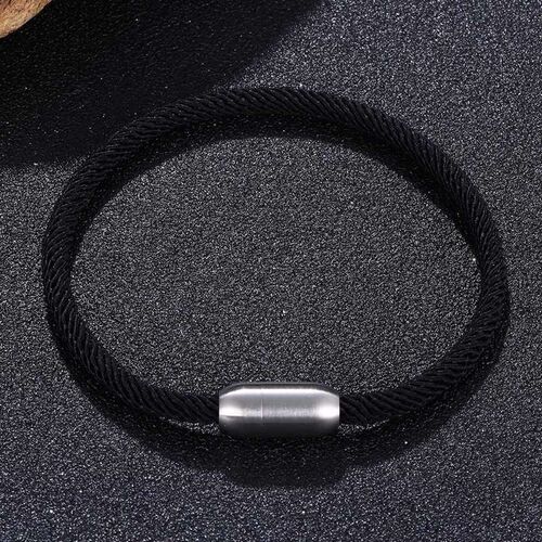 Fashion Milan Thread Rope Bracelet for Women Men Stainless S