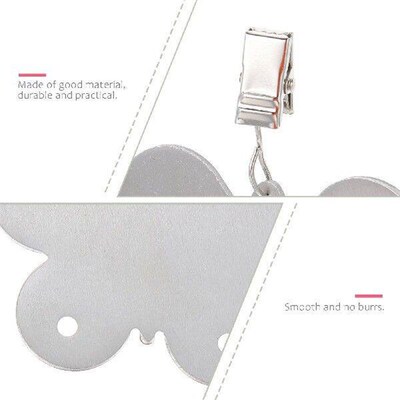 4 Pcs Clothing Hangers Tablecloth Clip Accessories