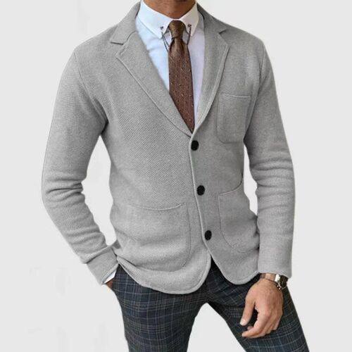 Mens 2025 Autumn Winter Slim British Suit Casual Formal West