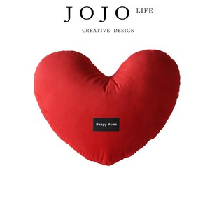 香鲤 PD.rom.抱枕红色爱心喜字结婚床头沙发靠垫 JOJOS