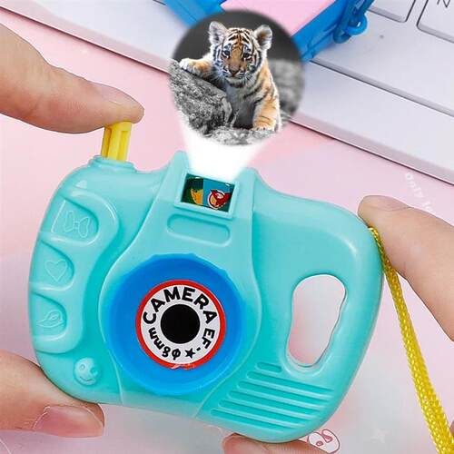 1/2/4pcs Simulation Mini Cartoon Animal Pattern Viewing Came