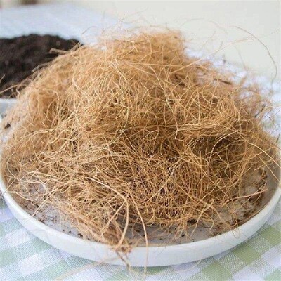 100g Natural Coconut Husk Fiber Flowerpot Cover