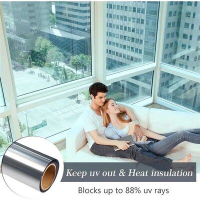 One Way Mirror Glass Film Privacy Film Self Adhesive Residen