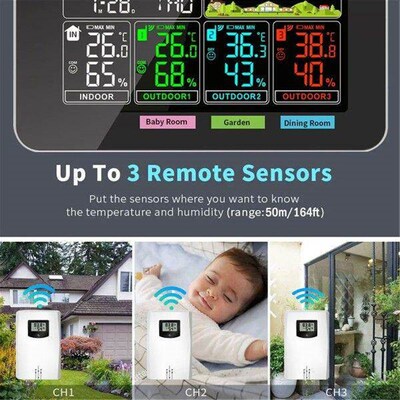 Hot sale Temperature Humidity Wireless Sensor Hygrometer