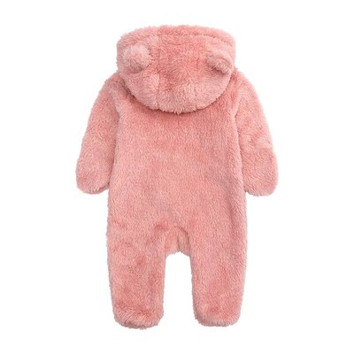 Newborn Baby Rompers Girls Clothes Autumn Winter Boys Fleece