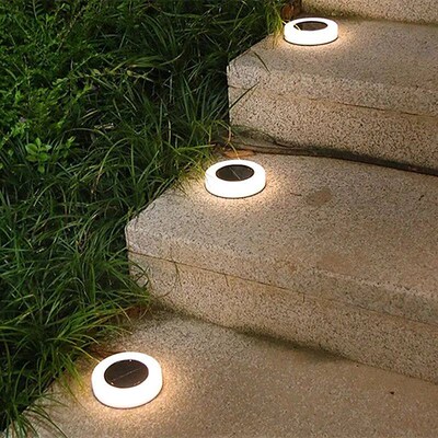LED Solar Lawn Yard Night Light Solar Power Garden Outdoor F