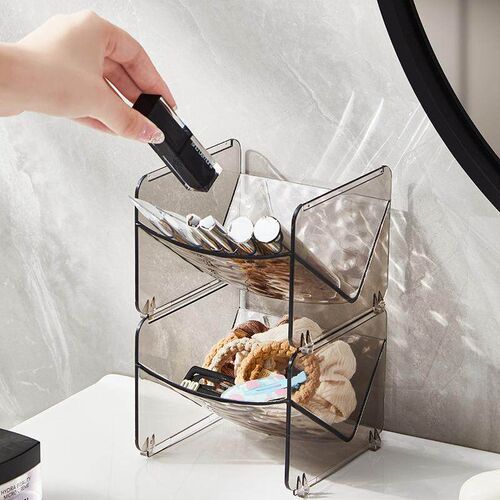 Desktop Coffee Capsule and Tea Bag Stackable Storage Box, Co